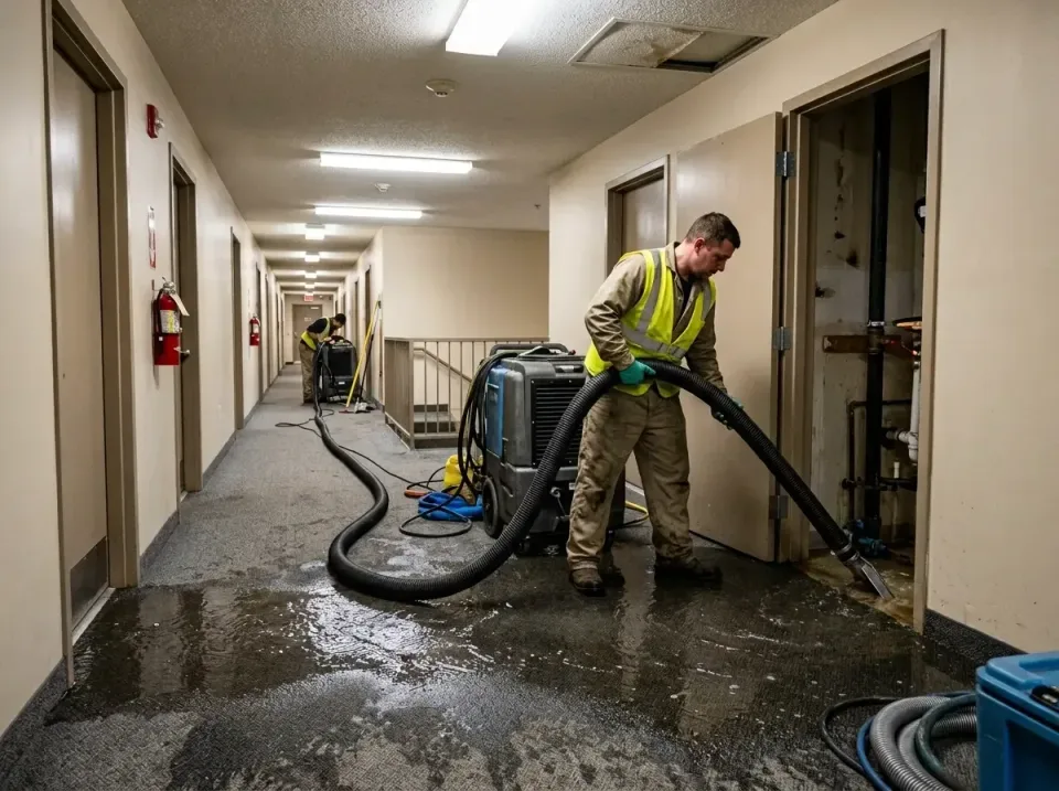multi-unit-apartment-hallway-f-005 — frequently asked questions, Emergency Burst Pipe Water Extraction & Removal in Buffalo…